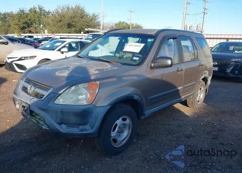 2003 Honda Cr-V Lx z USA, uszkodzony, nr VIN JHLRD68423C007737